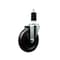 Service Caster 5'' Hard Rubber Wheel Swivel 1-3/8'' Expanding Stem Caster SCC-EX20S514-HRS-138 - alternate 1